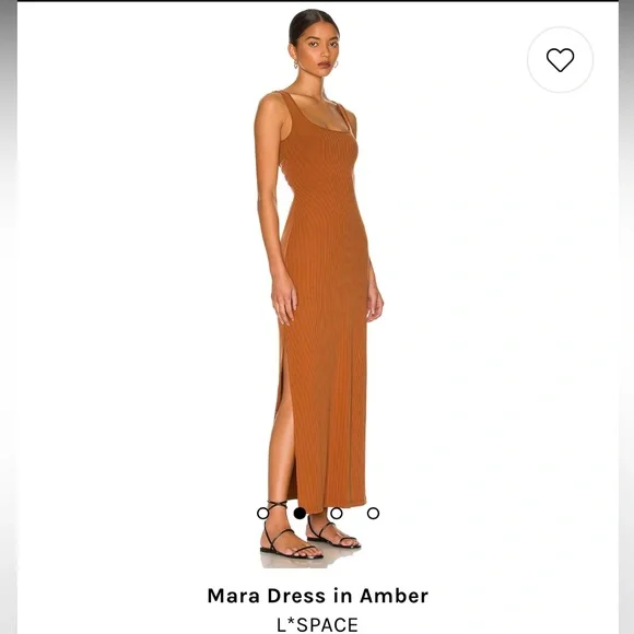 knee length dresses for ladies Montsand Mara Dress in Pink main image 1